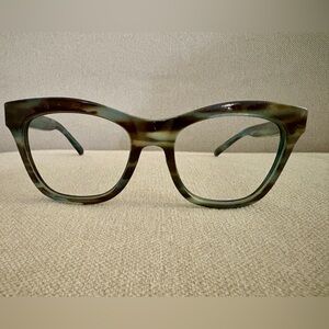 Maui Jim Sweet Leilani 722-63 Brown Aquamarine sunglass frames